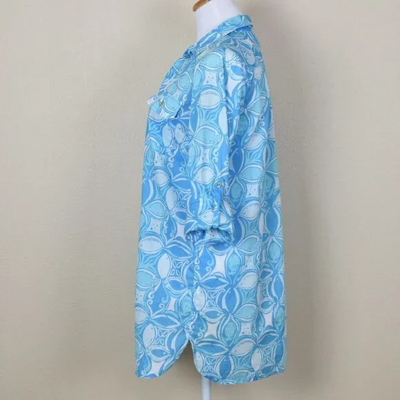 Lilly Pulitzer Women's Captiva Tunic Cover-up Small - Picture 7 of 8